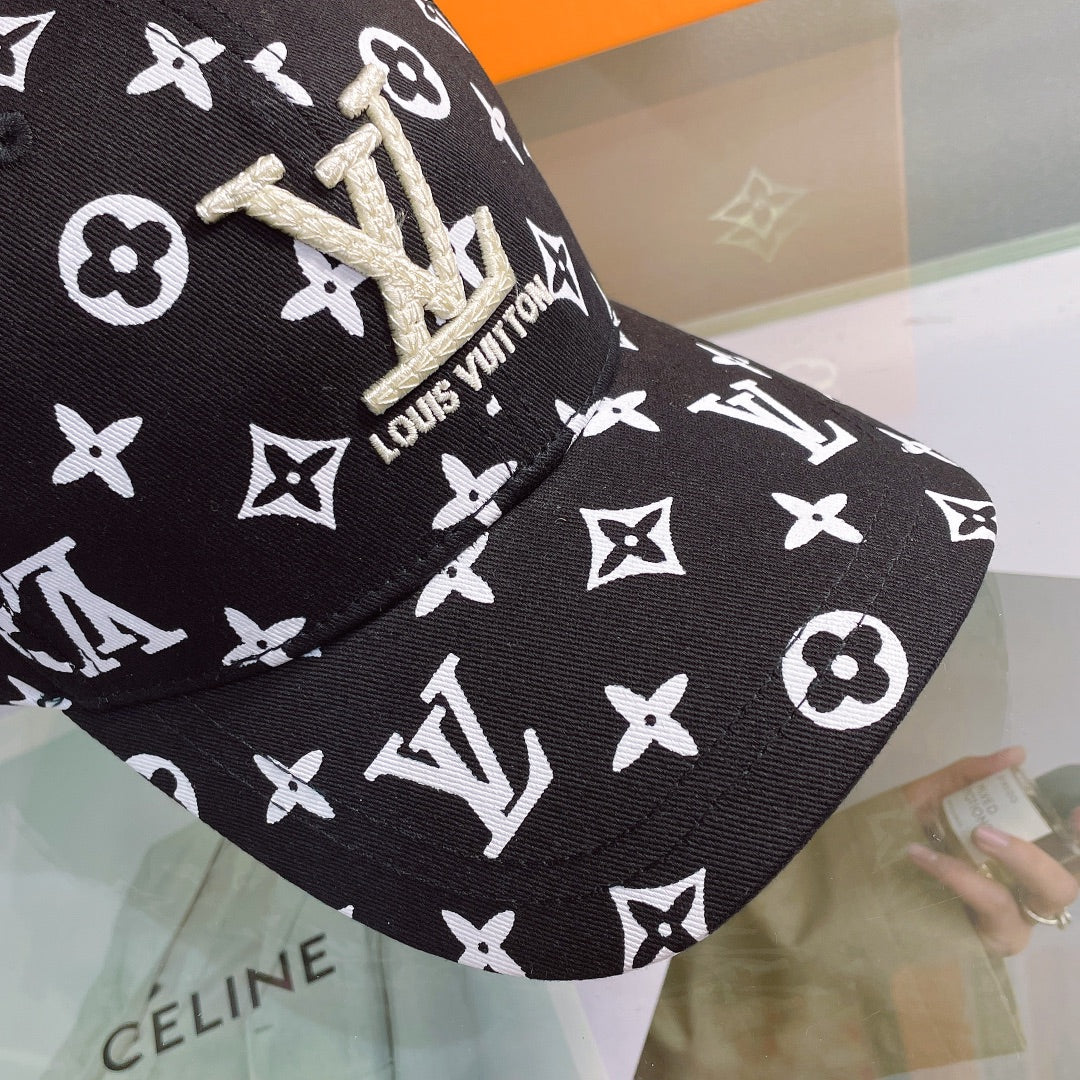 Fashion Embroidered Print Baseball Cap