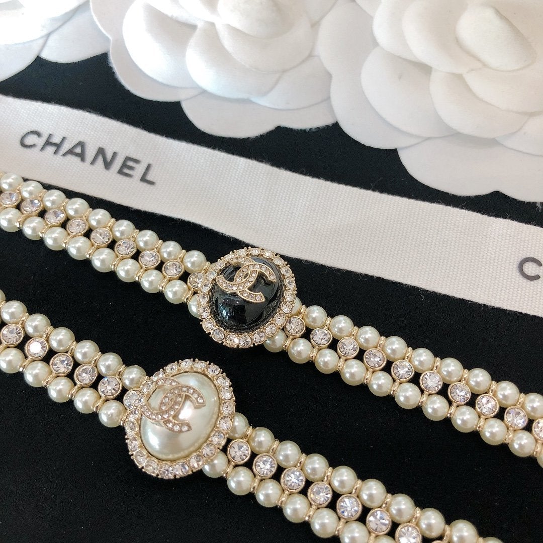 Luxury Pearl Rhinestone Bracelet