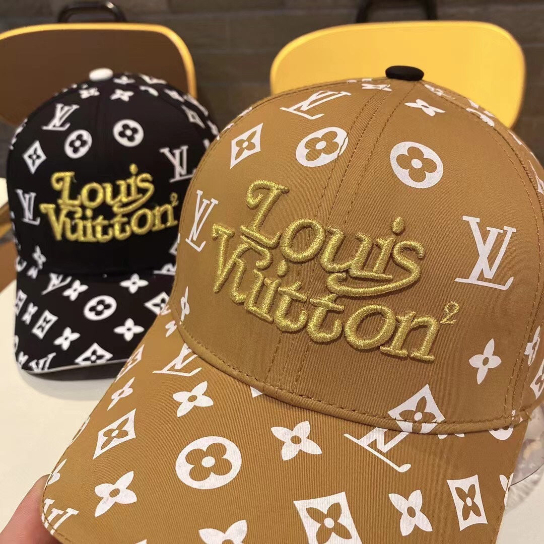 fashion solid color letter pattern baseball cap