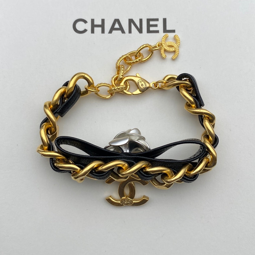 Classic Double C Camellia Bracelet