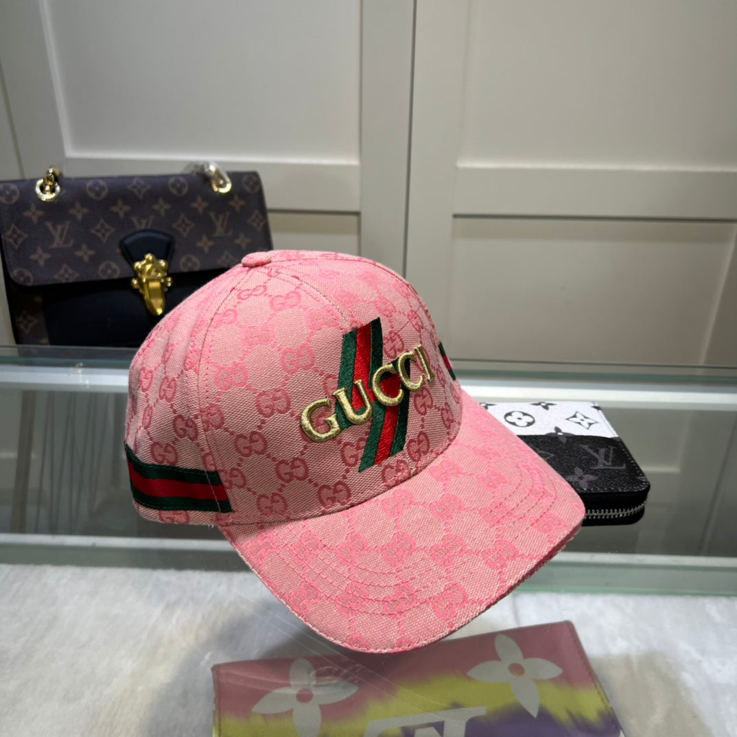 Fashion Double G Lightning Printed Baseball Cap