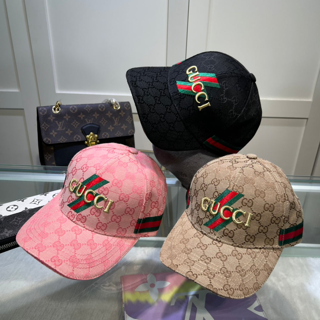 Fashion Double G Lightning Printed Baseball Cap