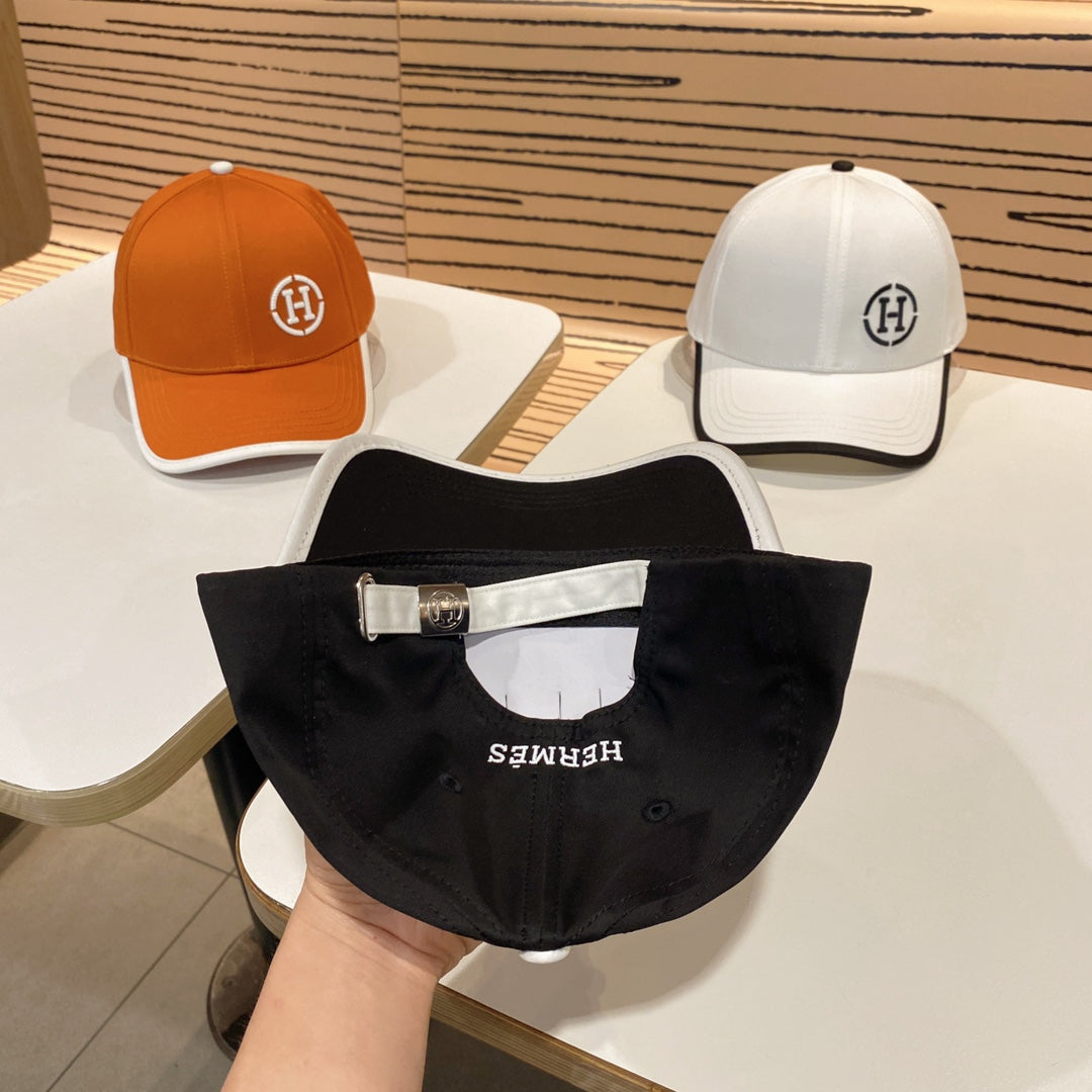 Fashion H Letter Pattern Baseball Cap