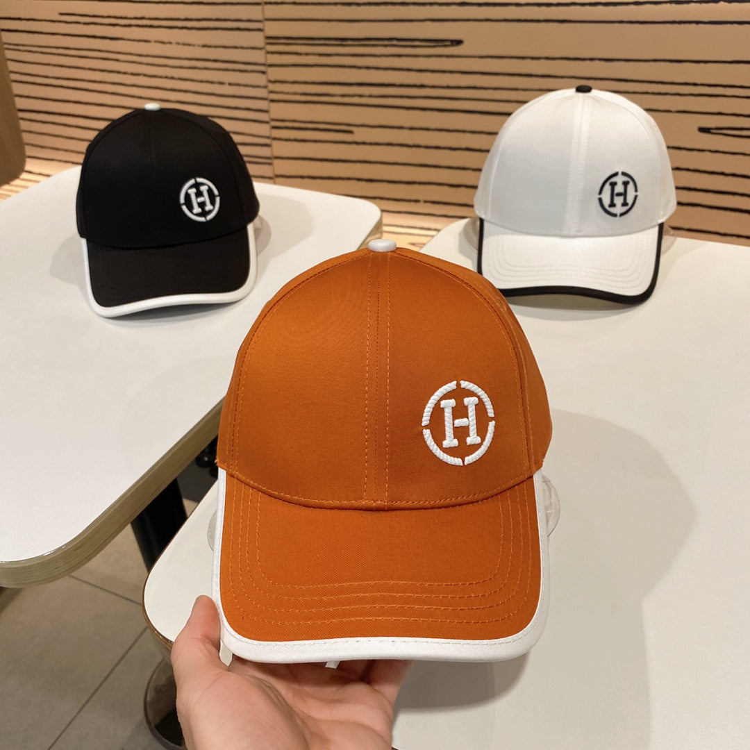 Fashion H Letter Pattern Baseball Cap