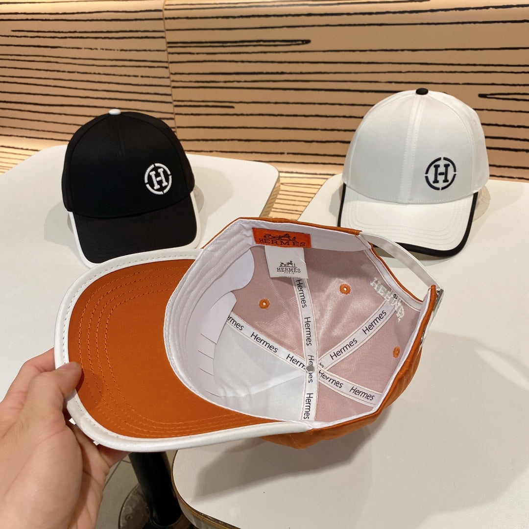 Fashion H Letter Pattern Baseball Cap