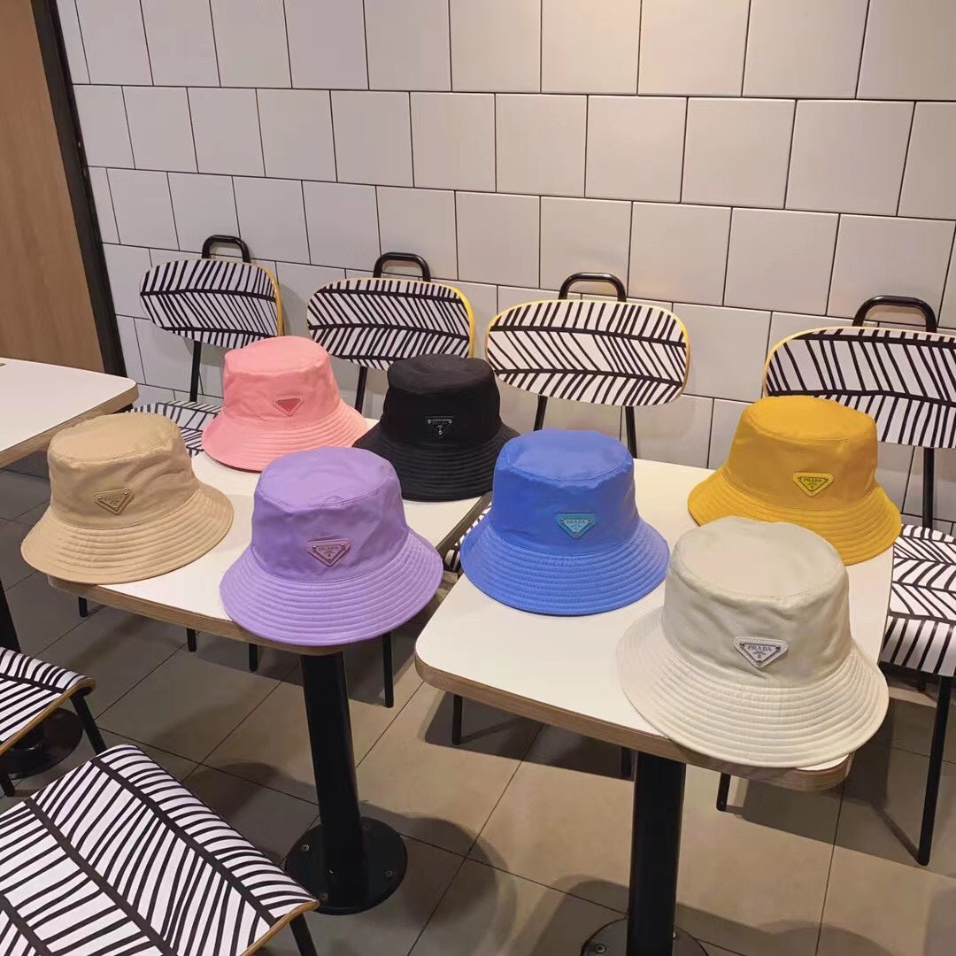 Fashionable PA letter bucket hat