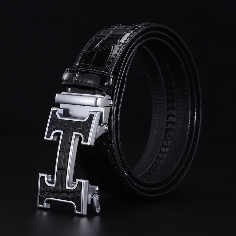 H 3-color fashion belt