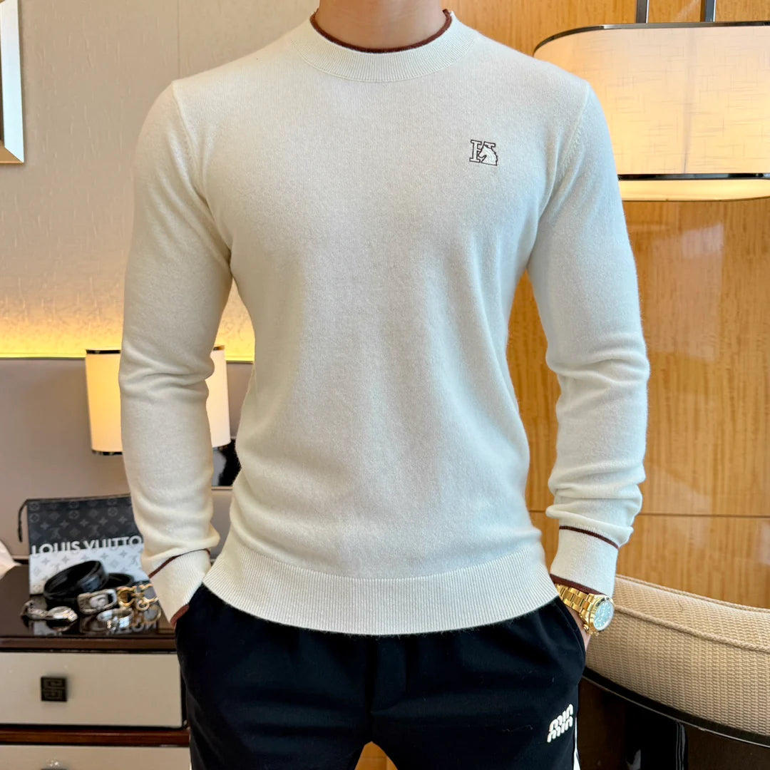 Cashmere long-sleeved T-shirt-3