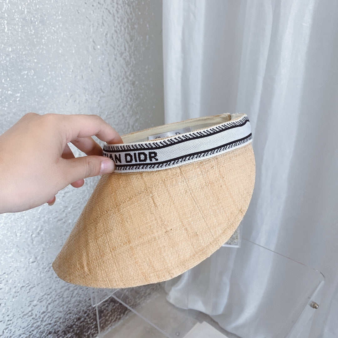 Empty Top Woven Straw Hat