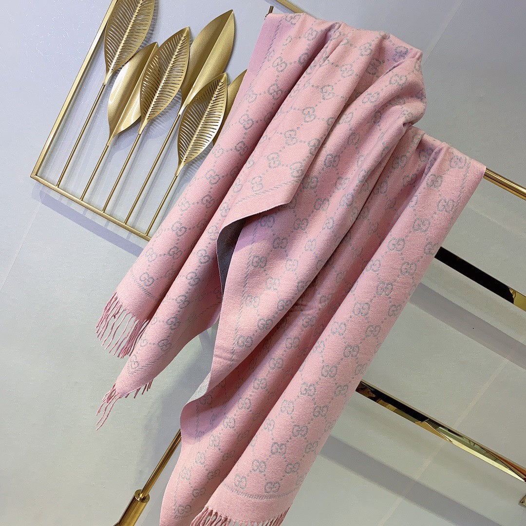 rabbit fleece thermal scarf-180*70cm