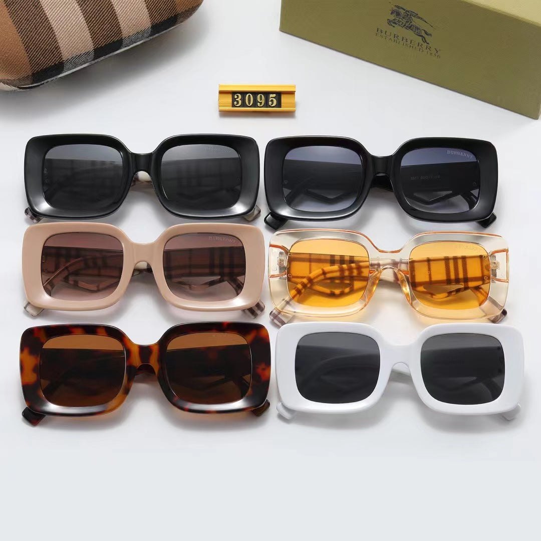 Luxury Square Frame Sunglasses 3095