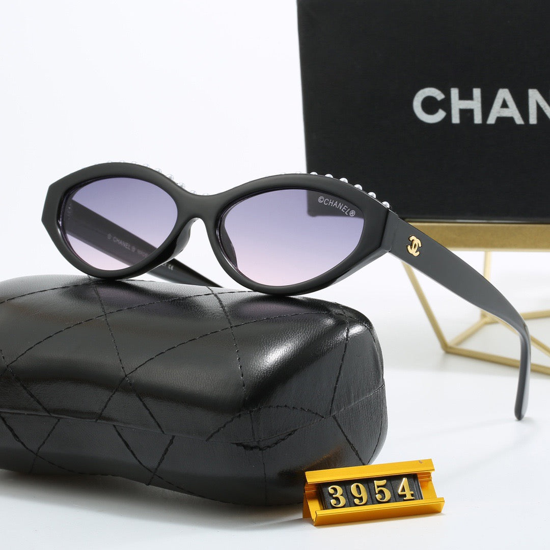 Luxury Pearl Cat Eye Sunglasses