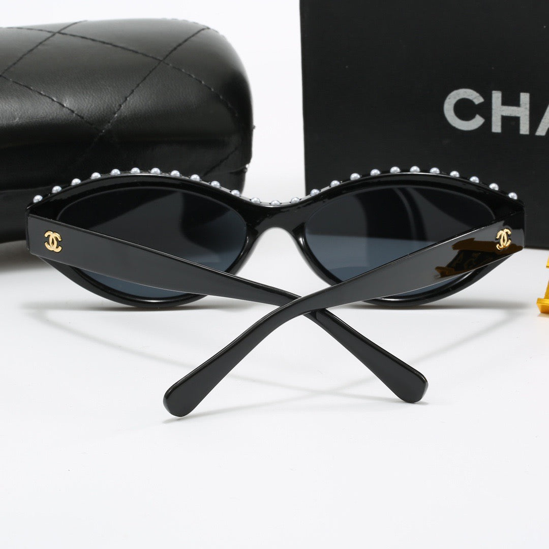 Luxury Pearl Cat Eye Sunglasses