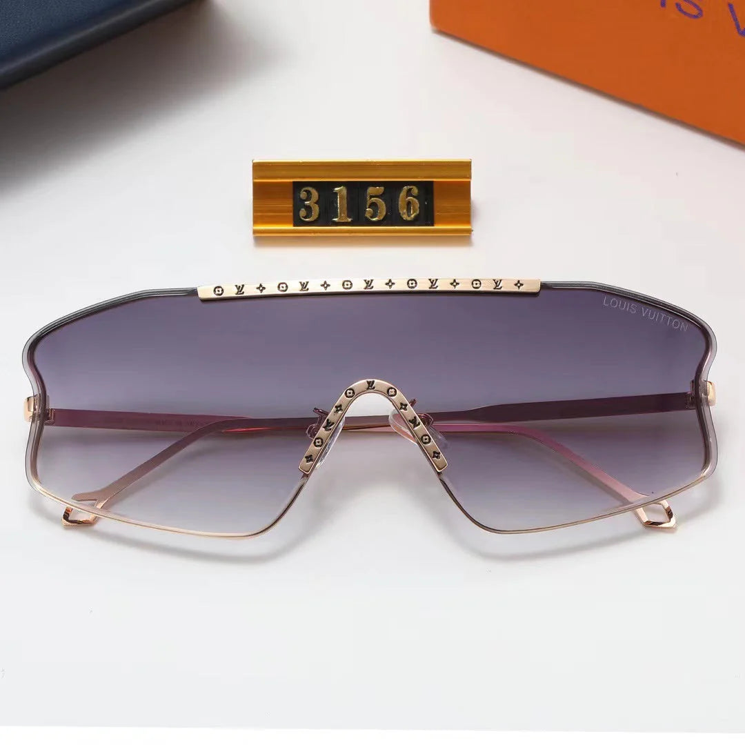 Retro Square Frame Sunglasses