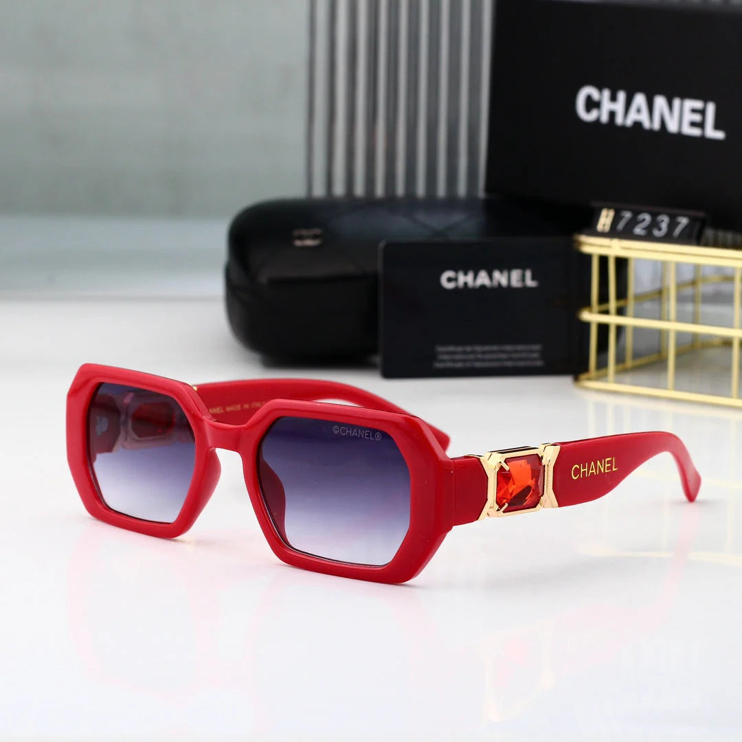 Personalized square diamond sunglasses