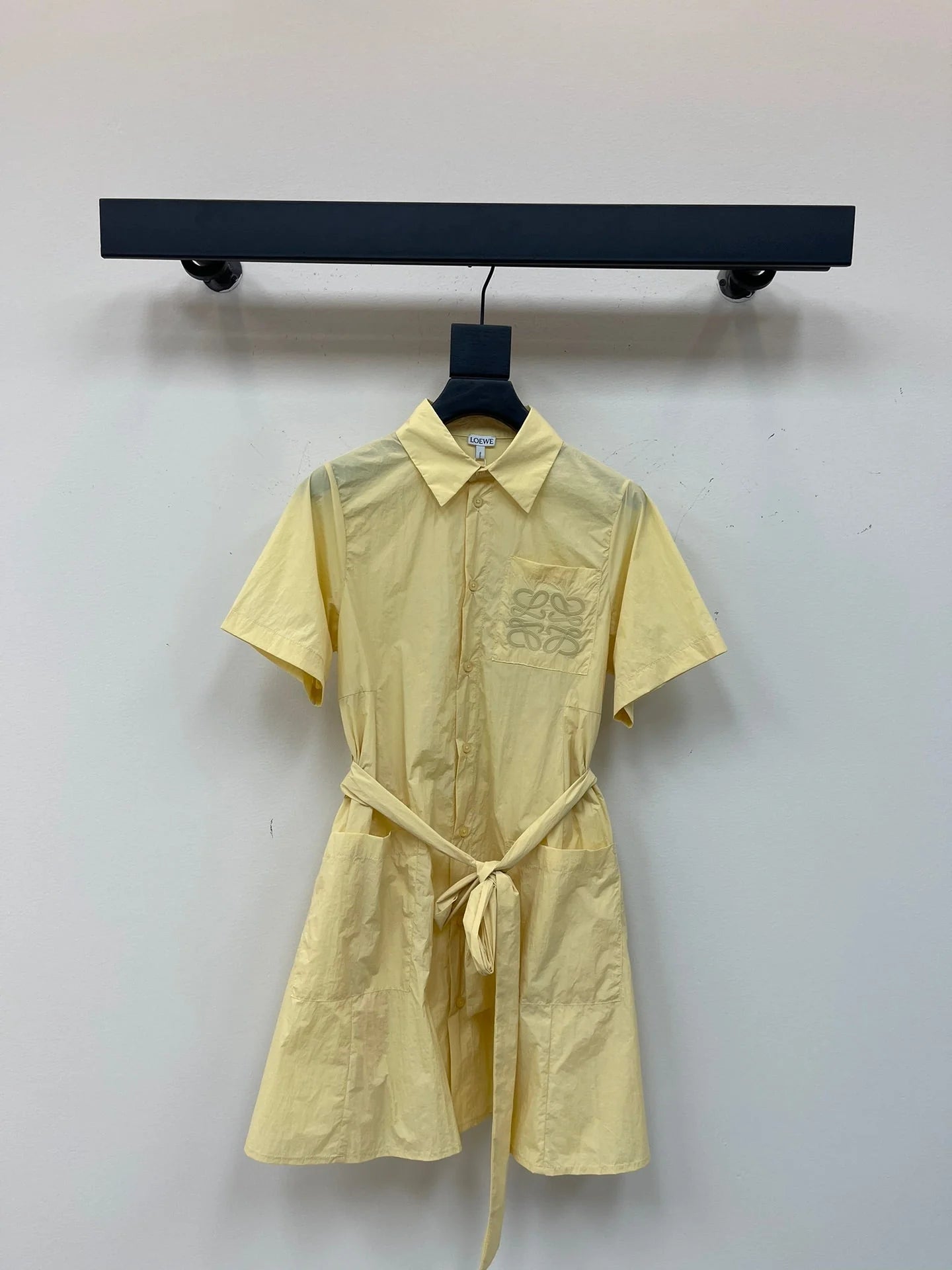 25 Spring and Summer New Loose Artistic Belt Dress