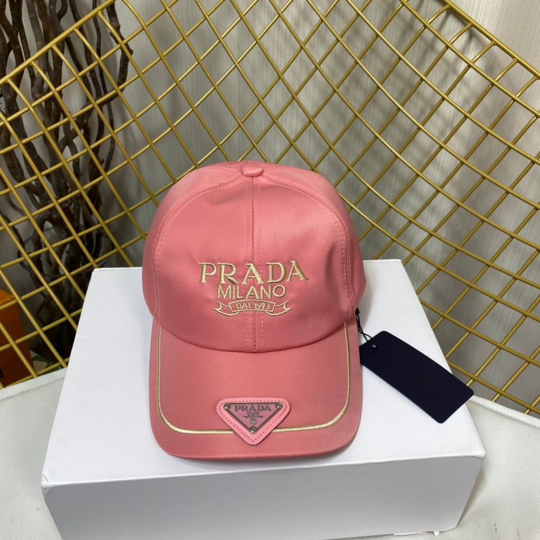 Premium Embroidered Letter Baseball Cap