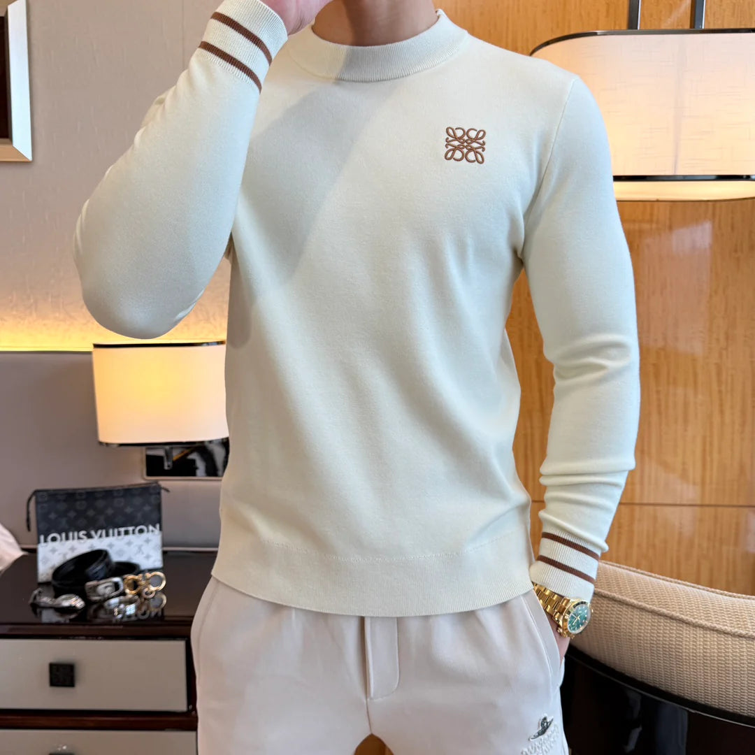 Cashmere long-sleeved T-shirt-4