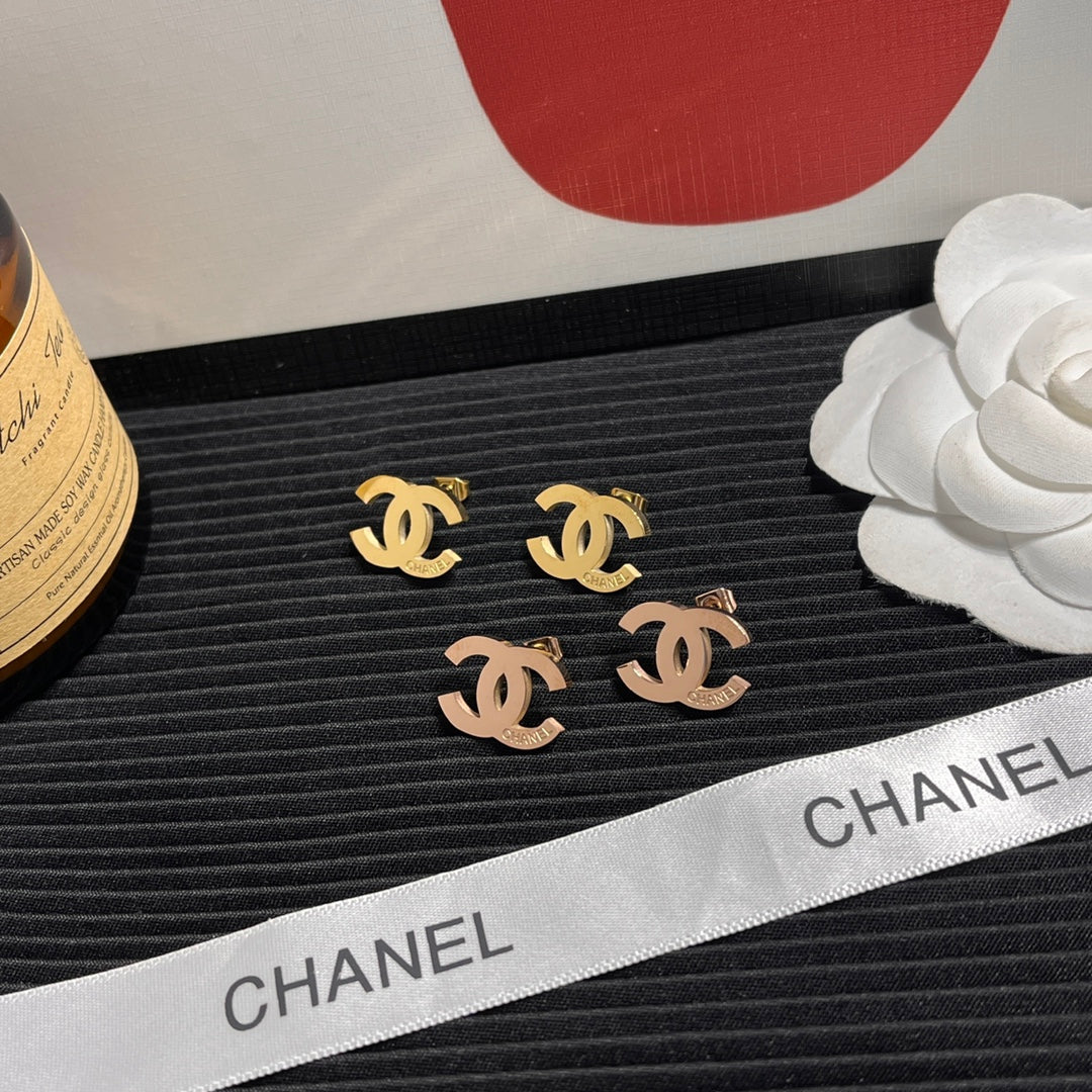 Classic Alphabet Stud Earrings