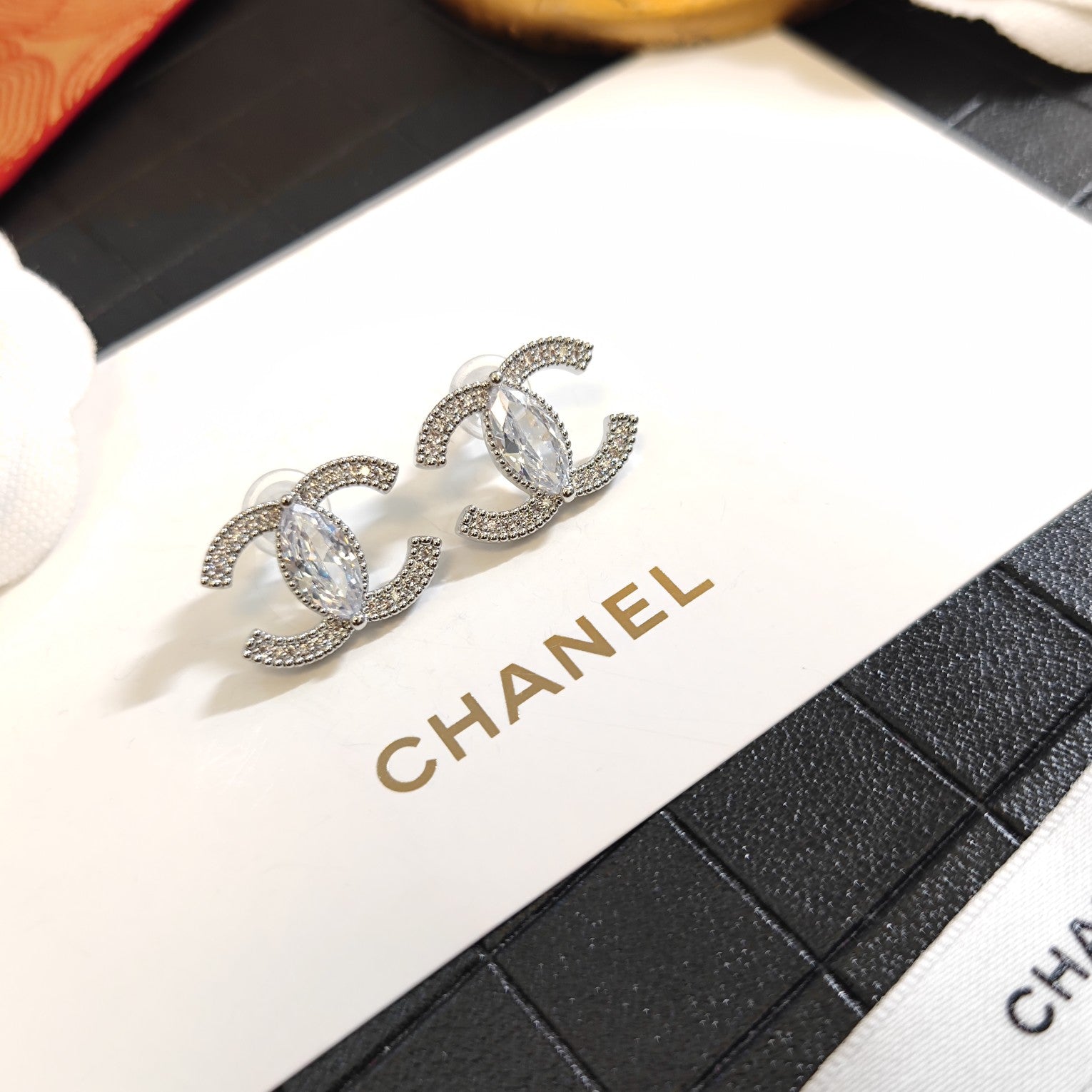 Trendy Diamond Crystal Earrings