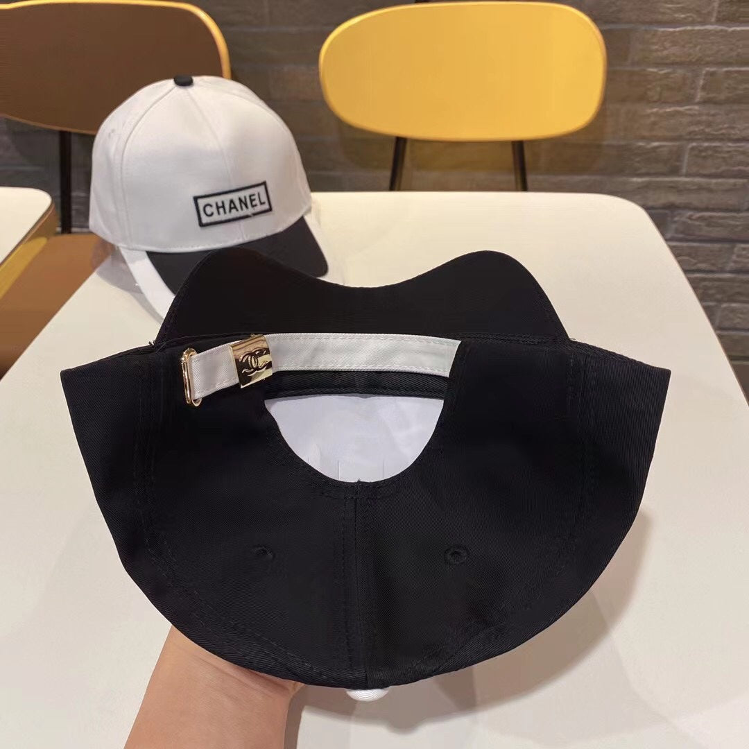 fashion letter double C printing baseball cap