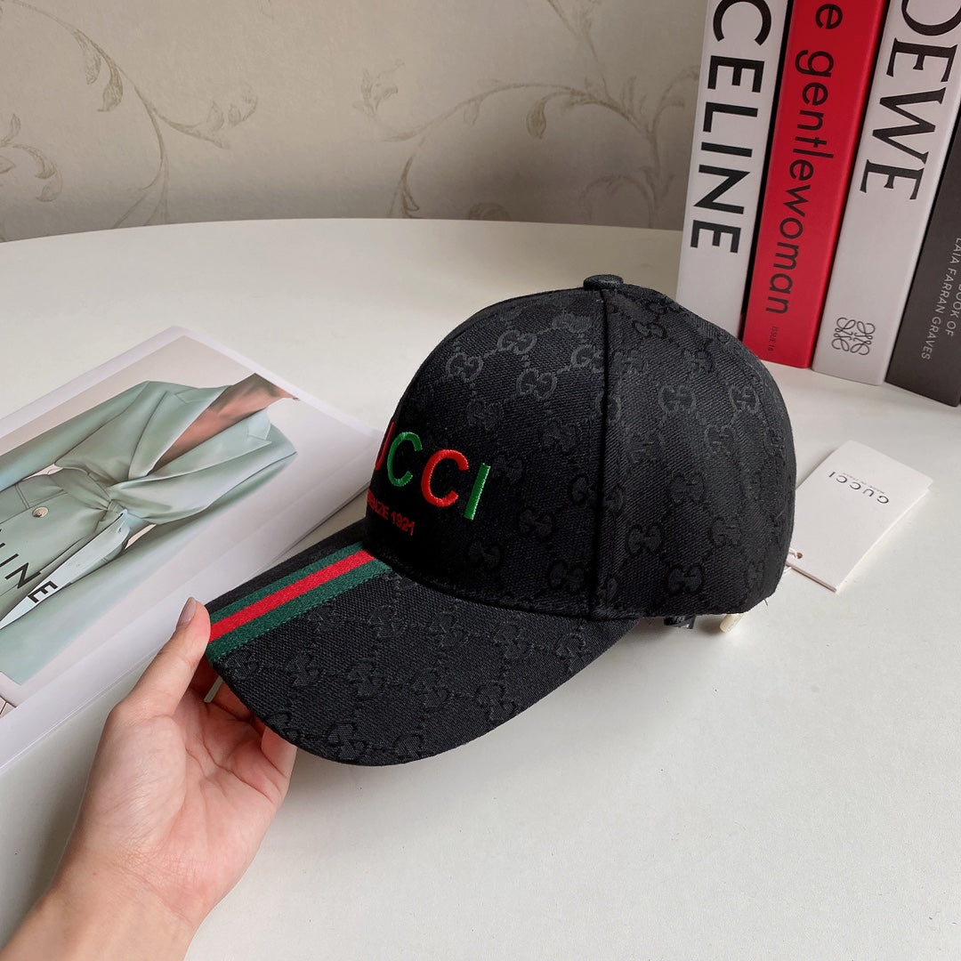 Classic Embroidered Letter Baseball Cap