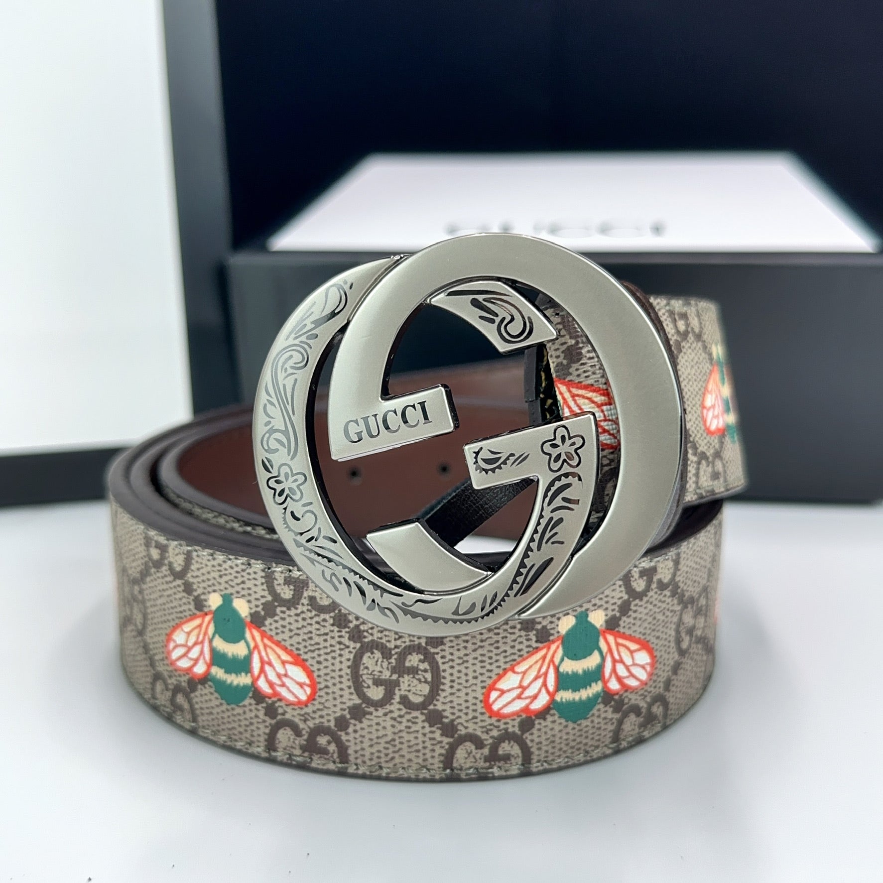 Printed double G Fashion Belt