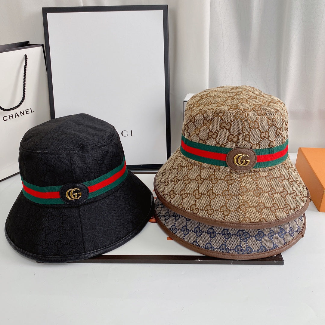 Colorful Webbing A Bucket Hat