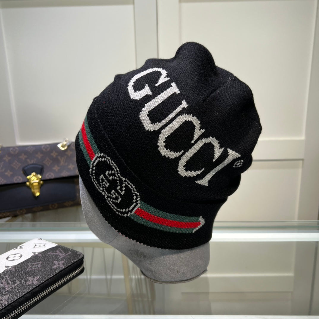 5 Colors Letter Jacquard Knit Cap