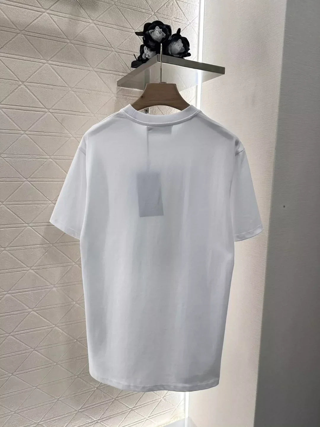 G 25 New Round Neck Anchor Letter Short Sleeve T-Shirt