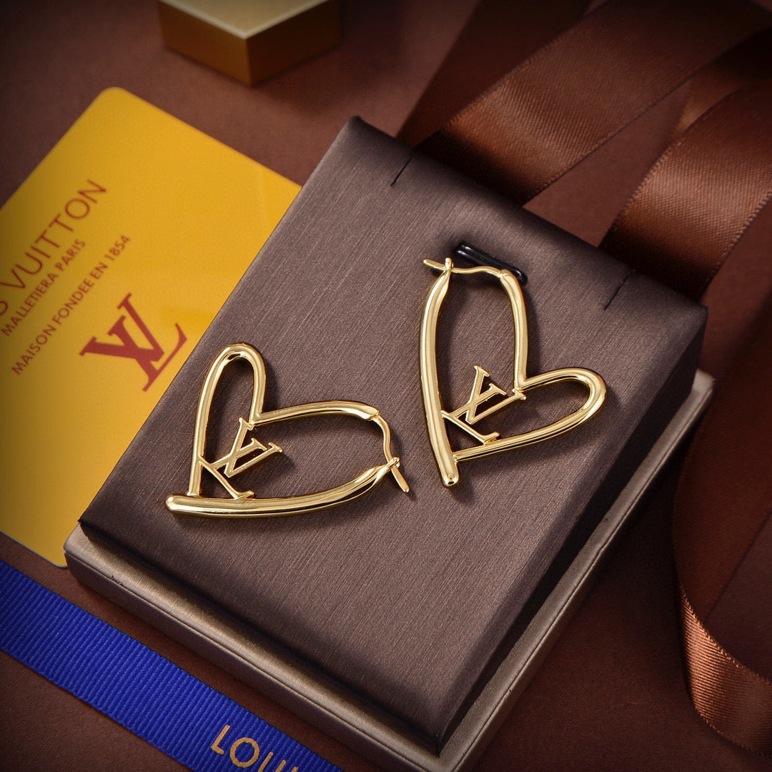 Love Letter Logo Earrings