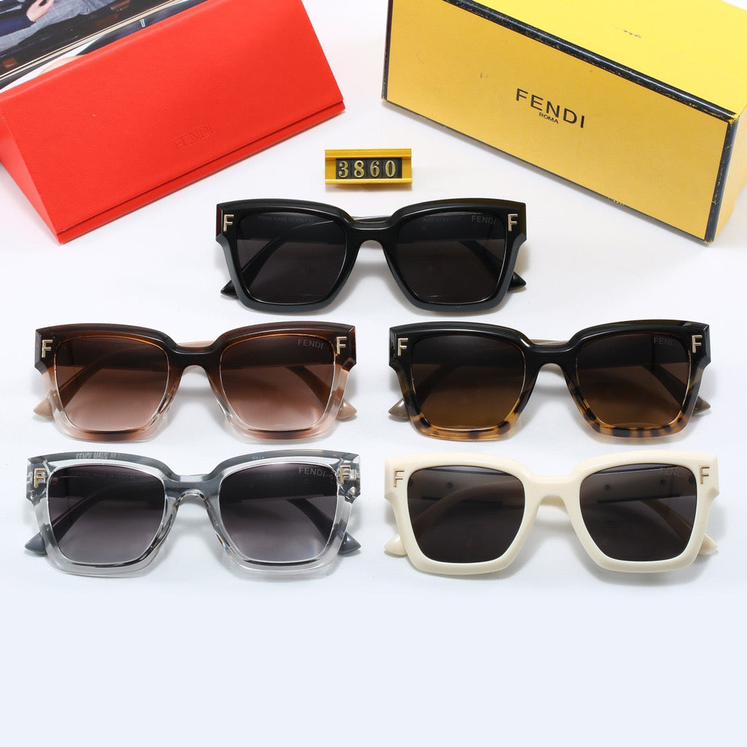 Large frame sunshade fashionable travel sunglasses 3860