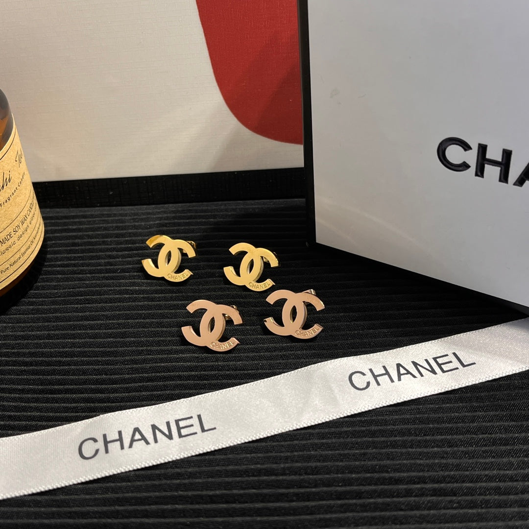 Classic Alphabet Stud Earrings