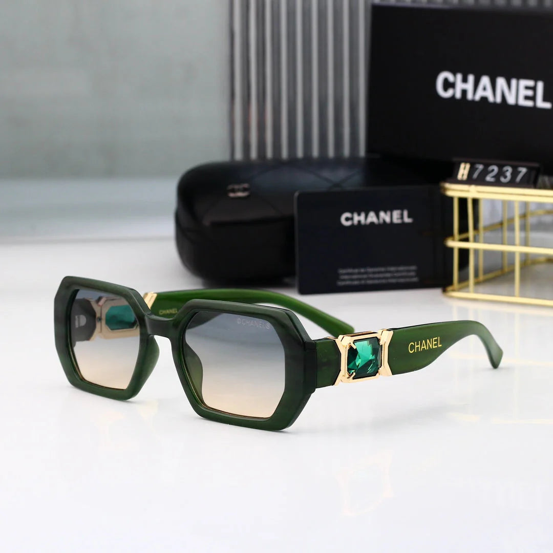 Personalized square diamond sunglasses