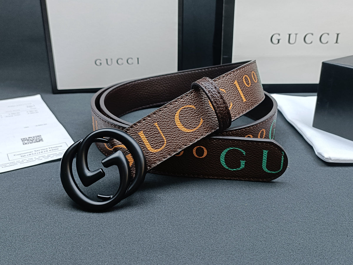 Fashion Print Luxury Belt