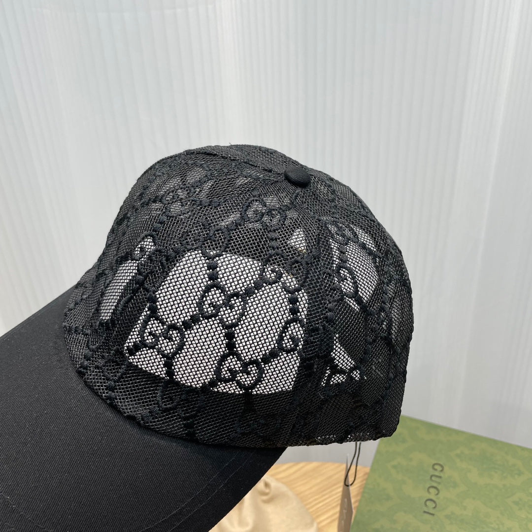 Breathable Embroidered Lace Baseball Cap