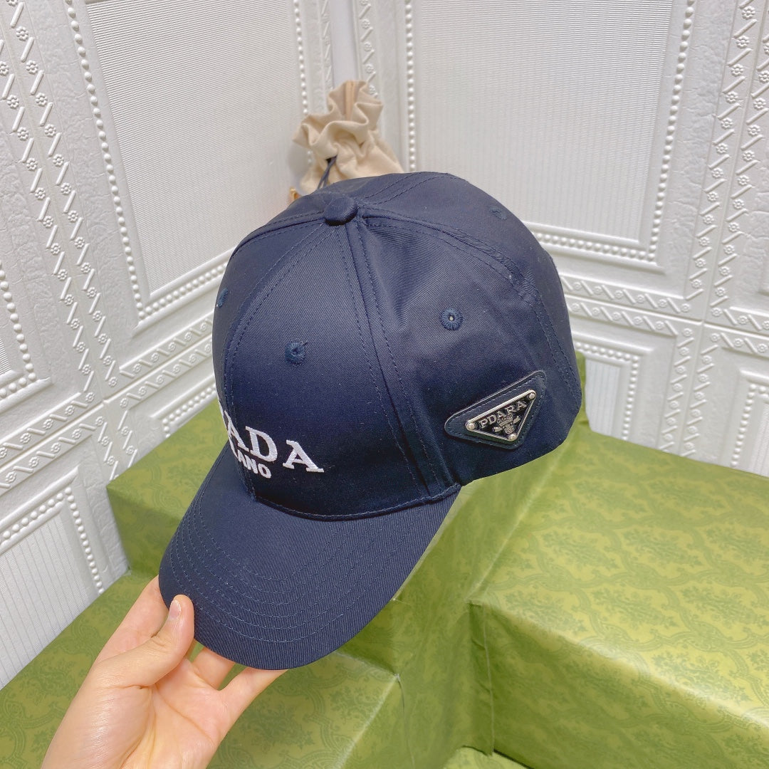 Triangle Logo Embroidered Baseball Cap