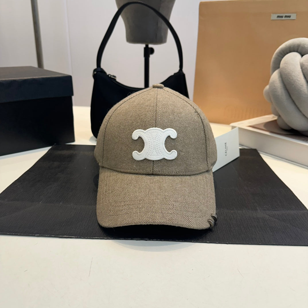 New Wool Simple Baseball Cap