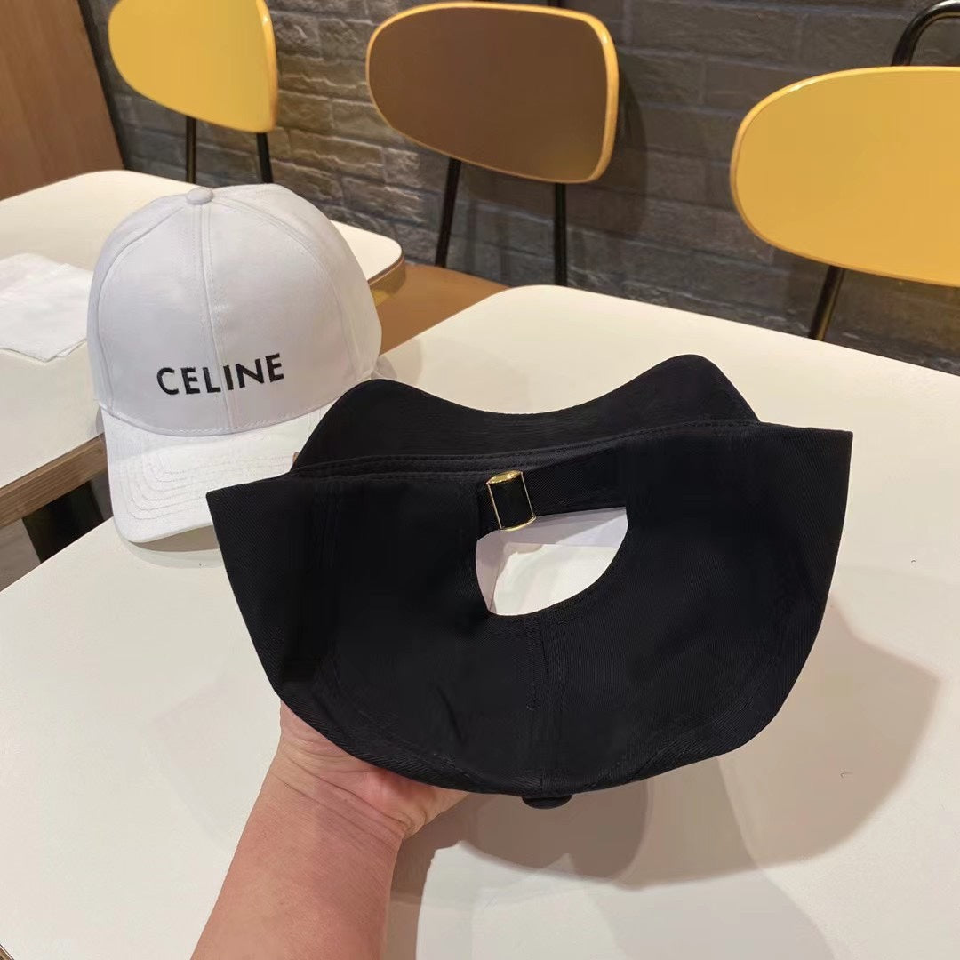 Fashion simple solid color alphabet baseball cap