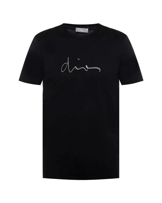 Classic Print Black T-shirt