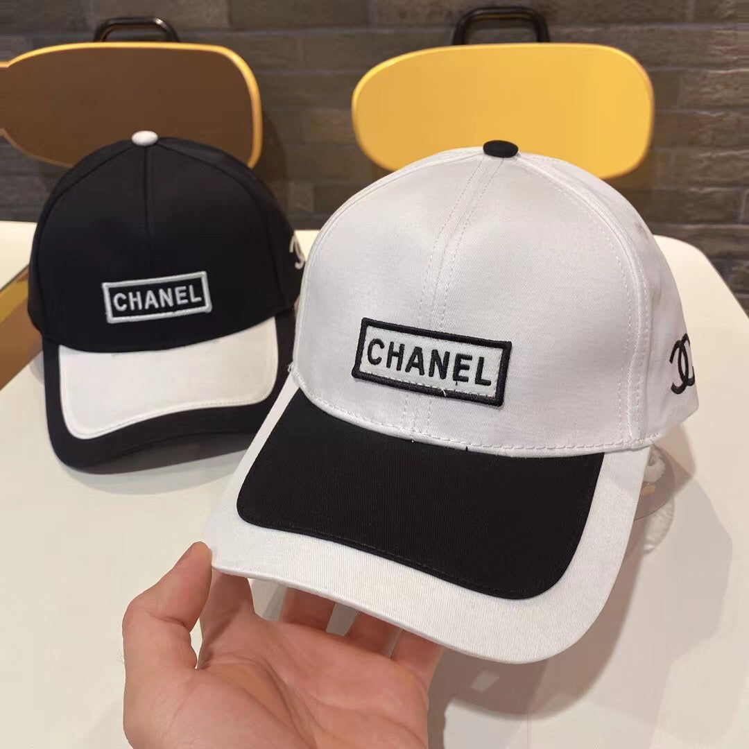 fashion letter double C printing baseball cap