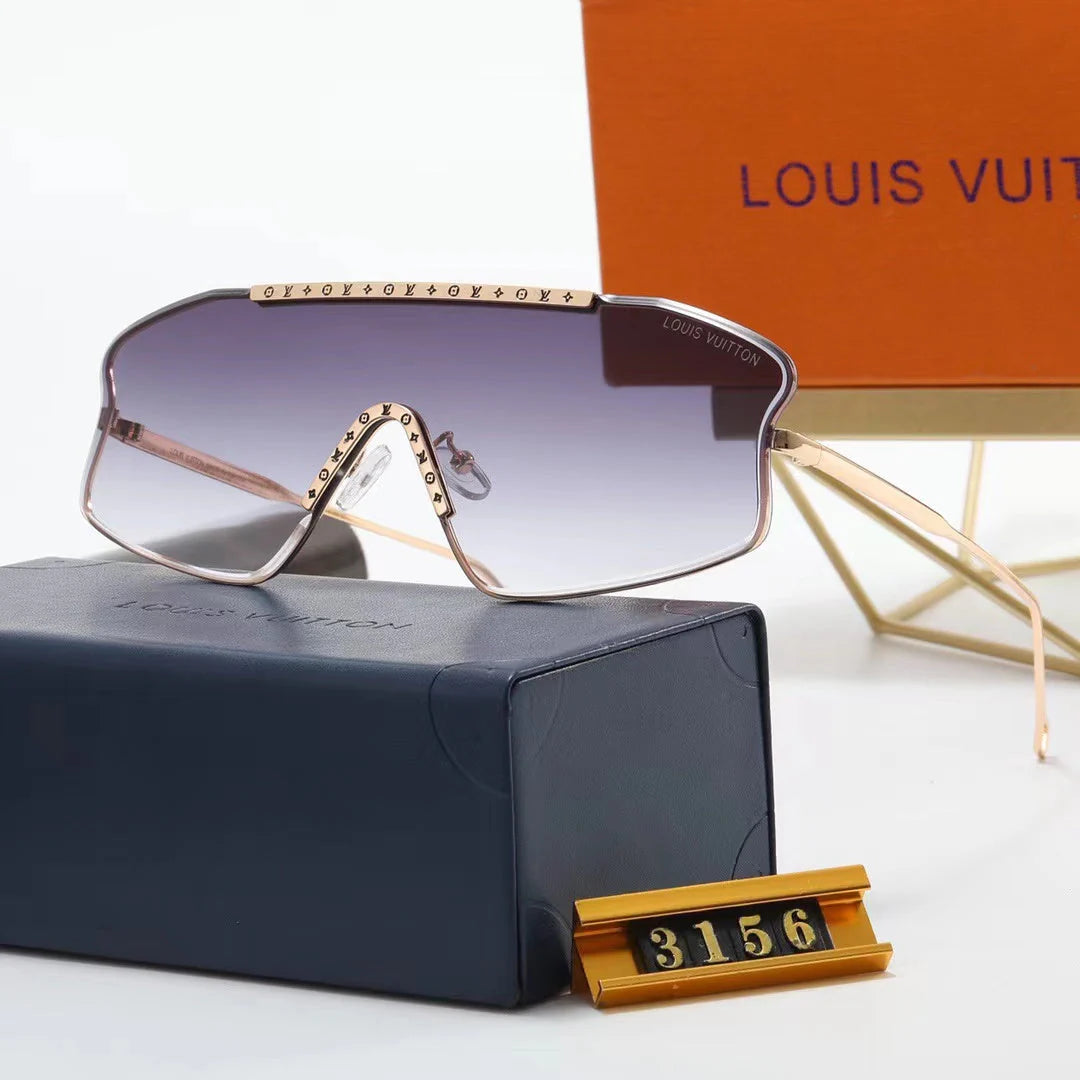 Retro Square Frame Sunglasses