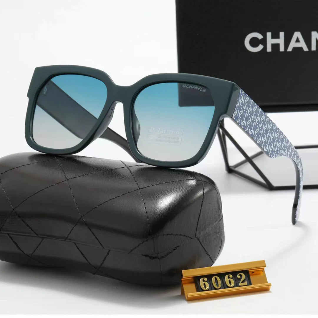 Large frame sunglasses outdoor UV protection