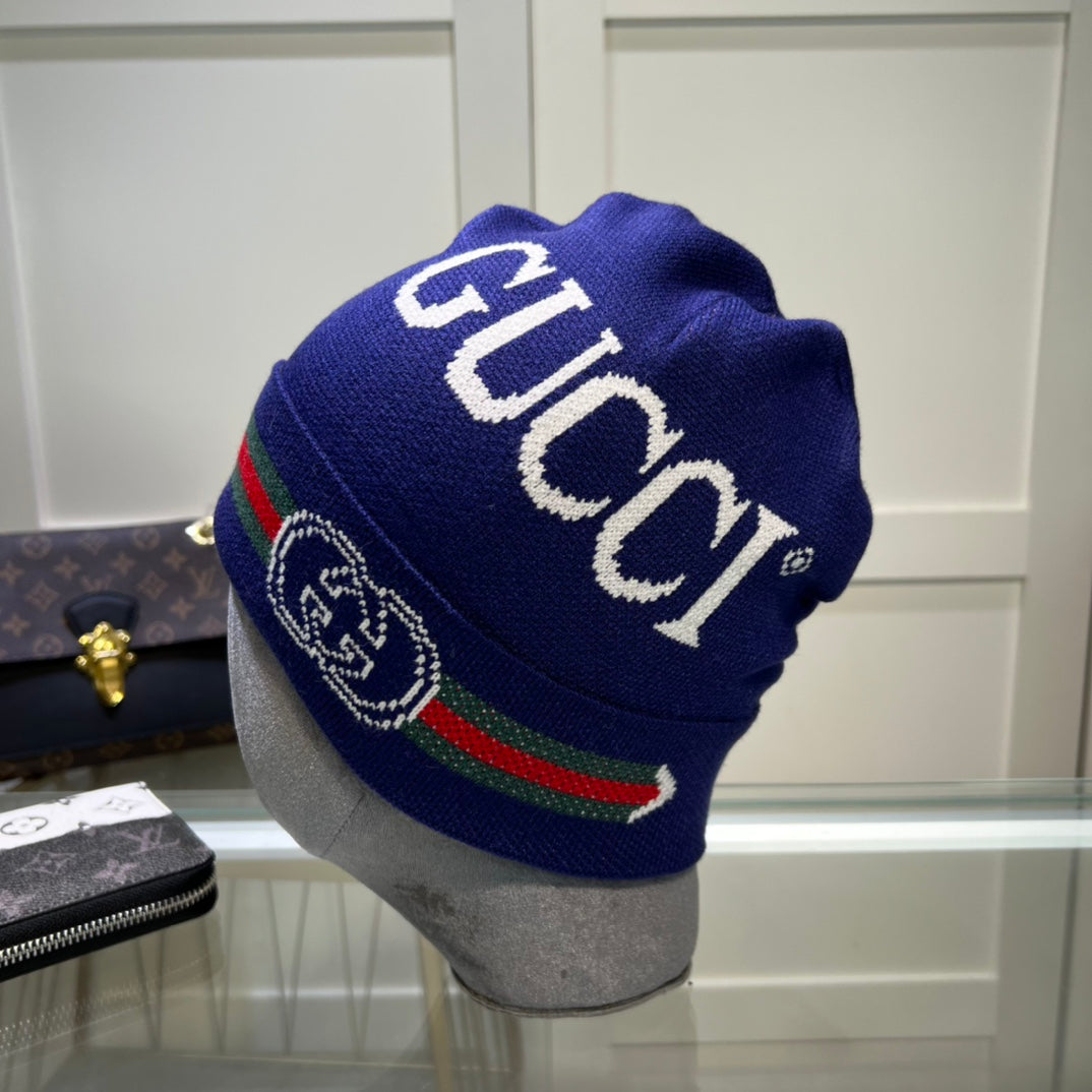 5 Colors Letter Jacquard Knit Cap