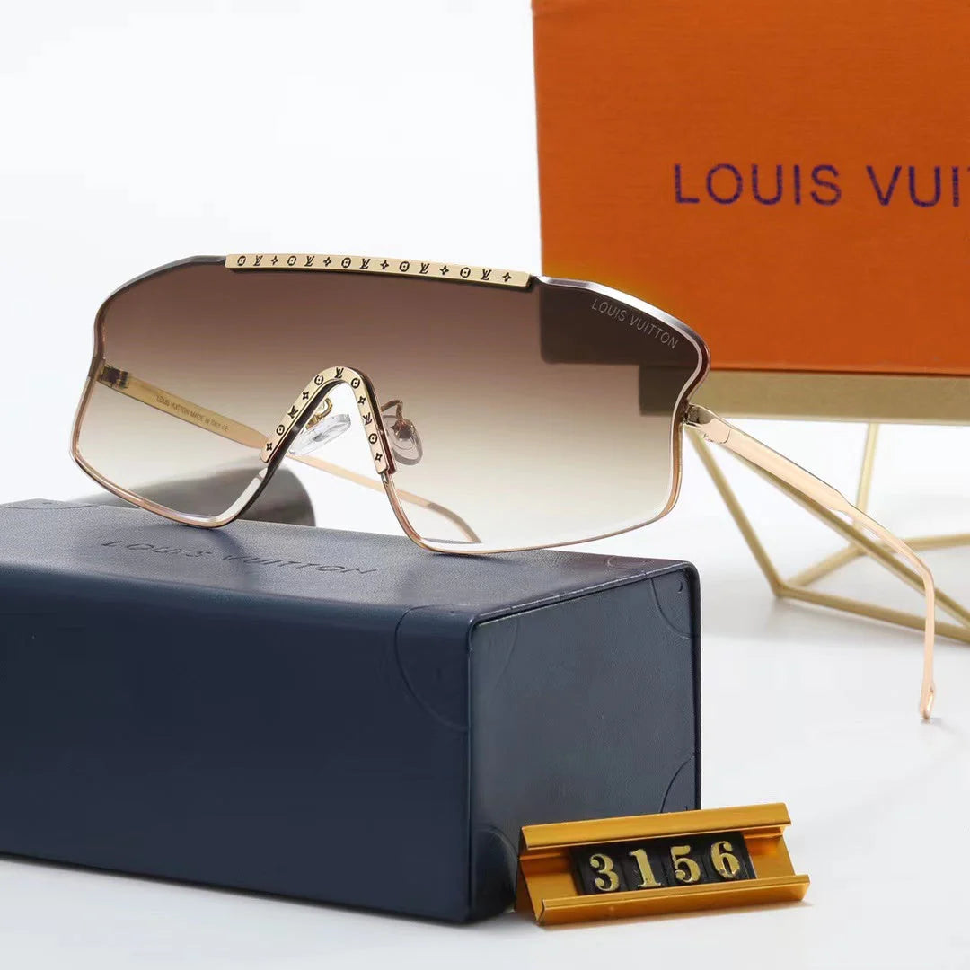 Retro Square Frame Sunglasses