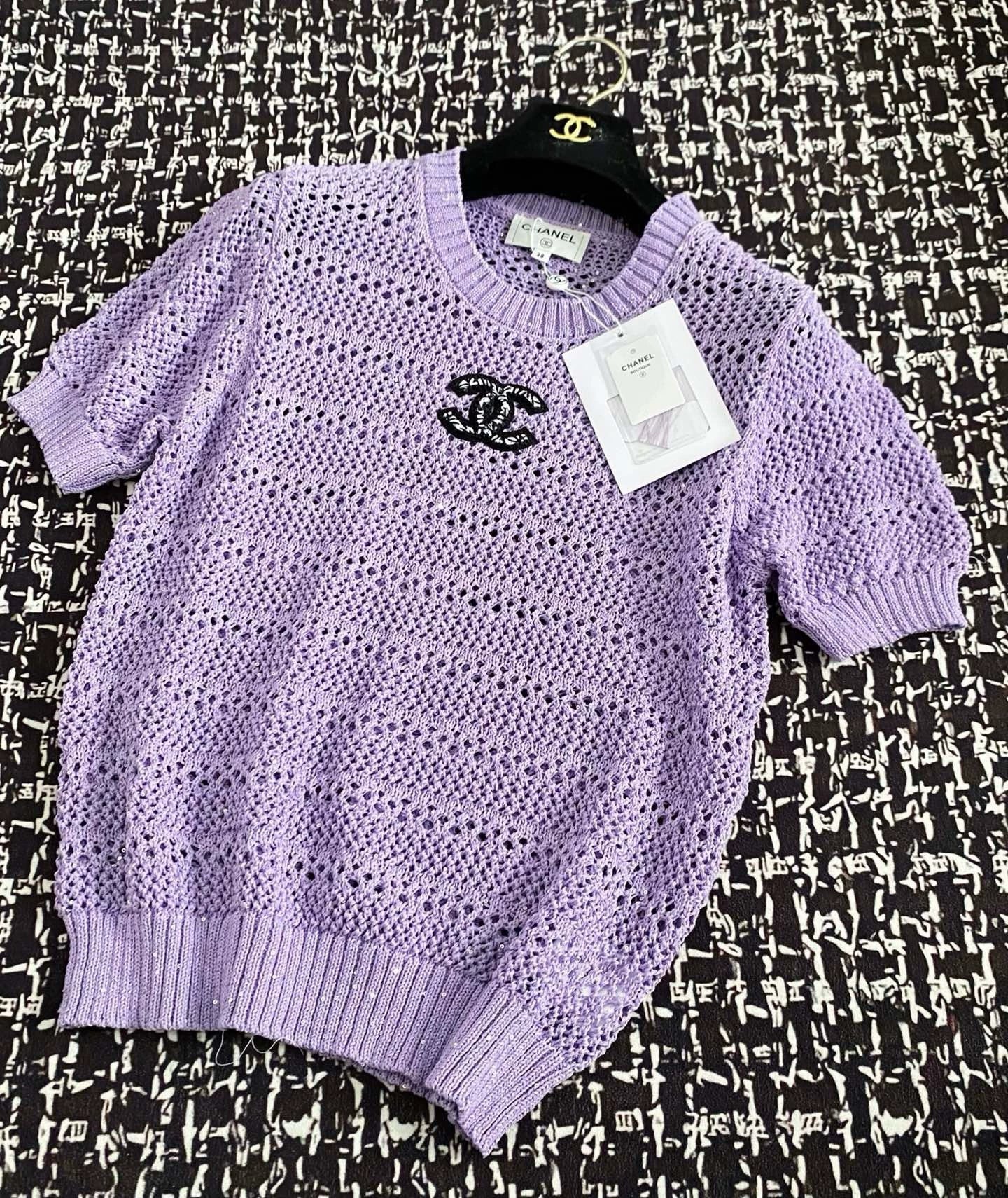 25 New fabric breathable knit short sleeve