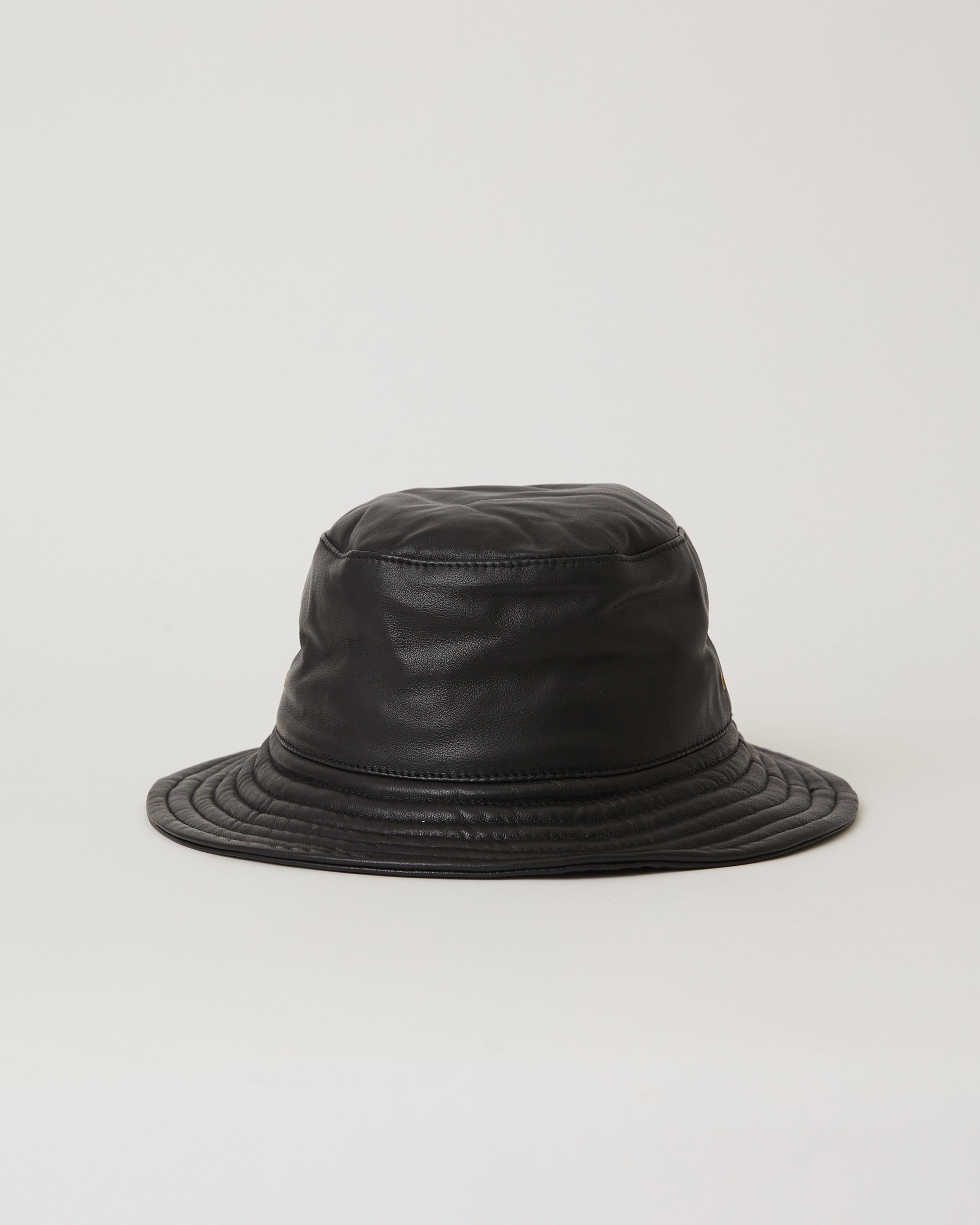 CALI LEATHER BUCKET HAT