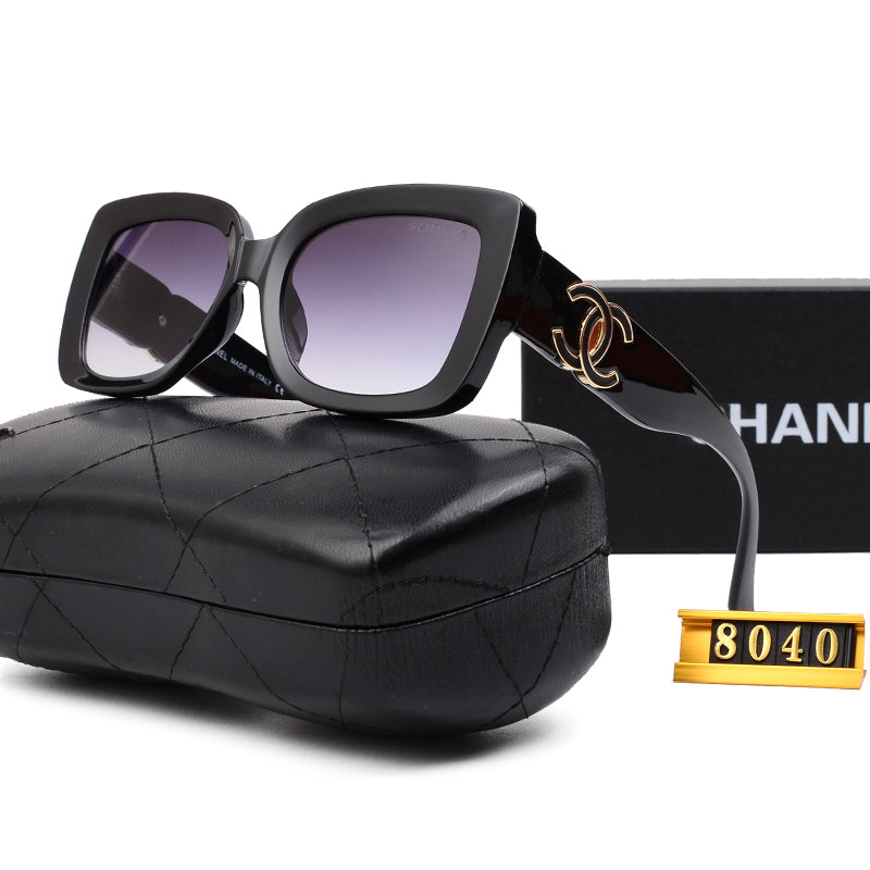 Luxury Large Frame Sunglasses 8010