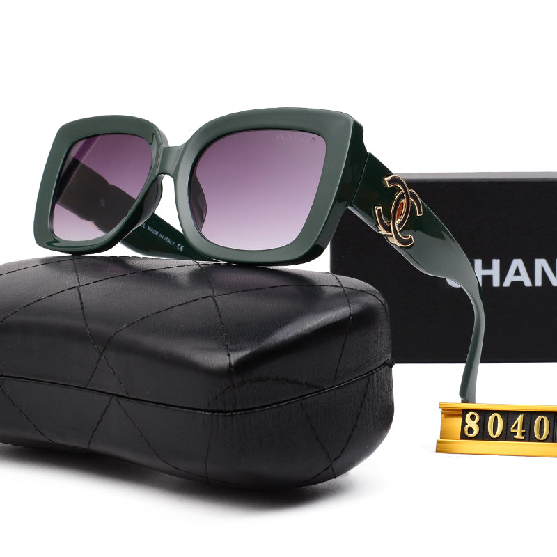 Luxury Large Frame Sunglasses 8010