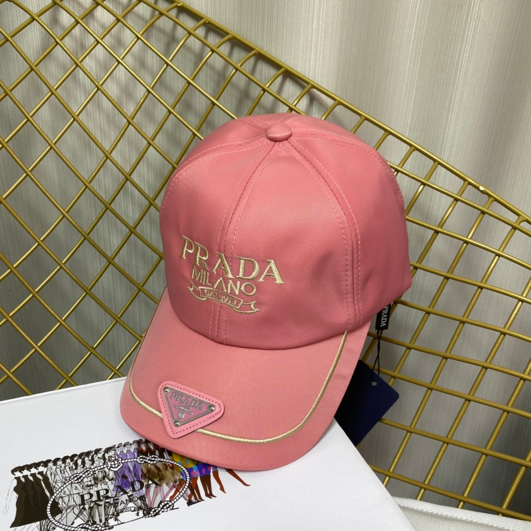 Premium Embroidered Letter Baseball Cap